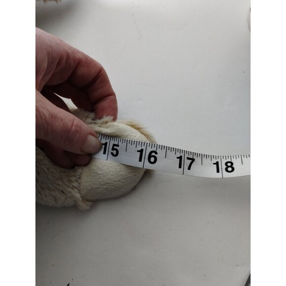 Animal Adventure Vintage Plush Teddy Bear with Red Ribbon‎ & Heart Accent 18 in - Picture 8 of 10